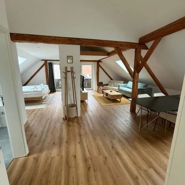 ღLIBORIA I Loft am Riegsee, hotell i Aidling