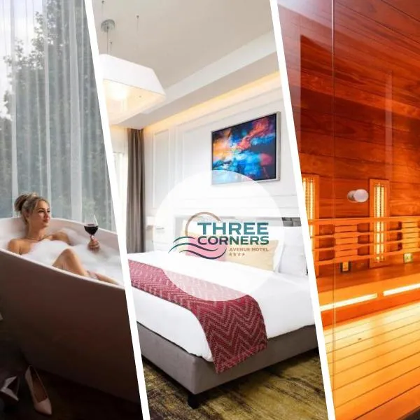 Three Corners Avenue Hotel, hótel í Búdapest