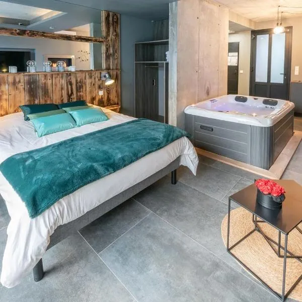 Au Coeur Du Village, hotel v destinácii Saint-Aubin