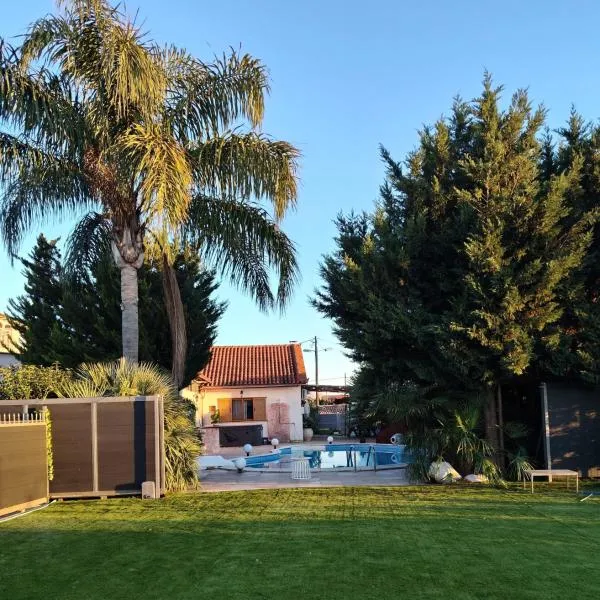 Luxury Villas Chrysa Private Pool & Spa, hotell i Nafplion