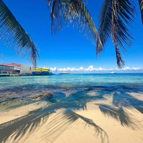 Confortable casa frente al mar de Cozumel # 16, Hotel in Cozumel