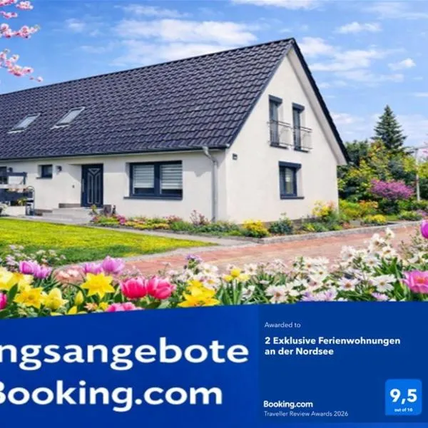 2 Exklusive Ferienwohnungen an der Nordsee, hotel en Bremerhaven
