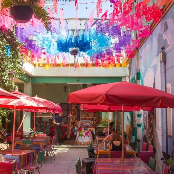 Hierba De Conejo Hostel, hotelli kohteessa Oaxaca City