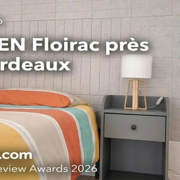 Nid'ZEN Floirac près de Bordeaux: Floirac şehrinde bir otel