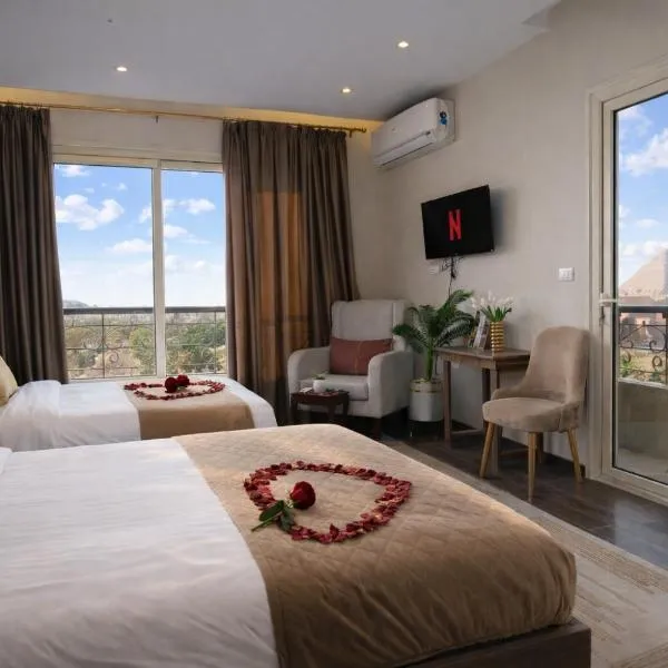 Royal Hammis pyramids view Inn, hotel i Kairo