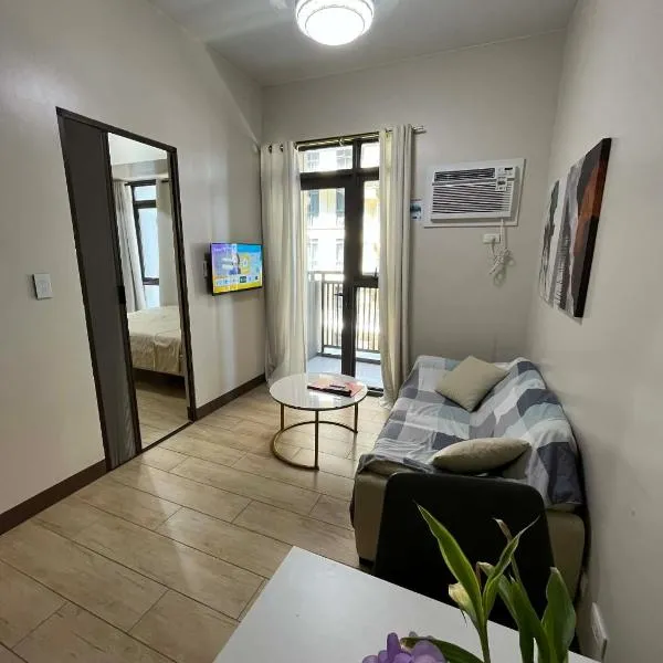 GENTRY MANOR fast WiFi,Balcony near Okada,MOA&NAIA 8Q: Manila şehrinde bir otel