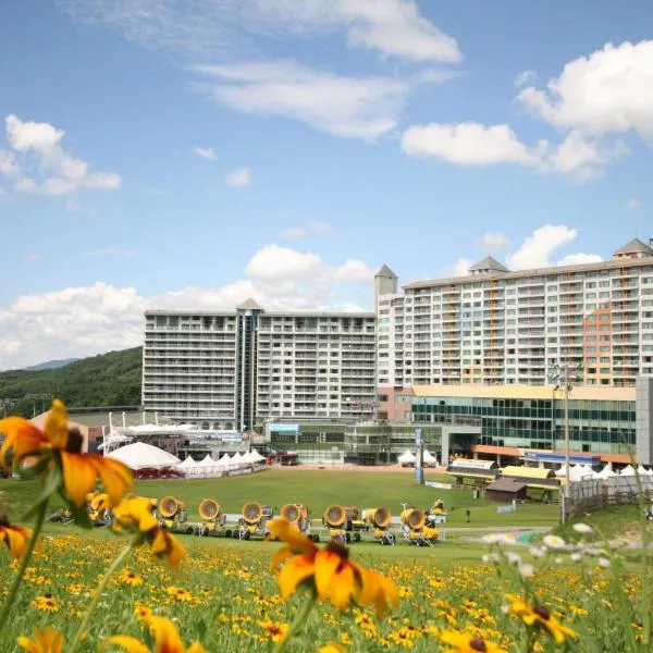 Wellihilli Park Resort, hotel di Hoengseong