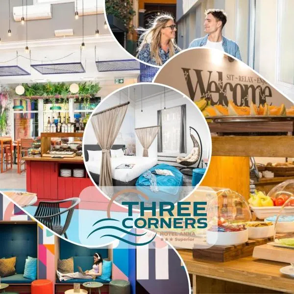 Three Corners Hotel Anna, hotel i Budapest