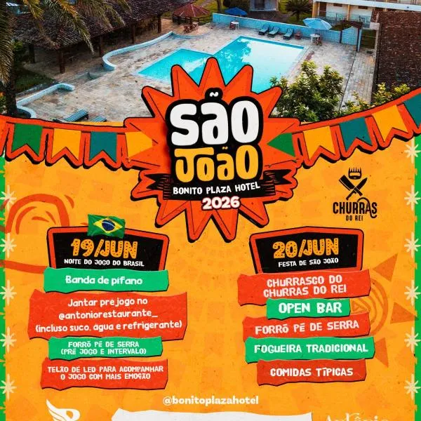 Bonito Plaza Hotel, hotel a Bonito