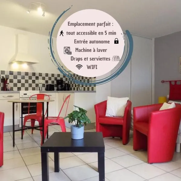 Studio Revy 4 - Confort et équipé - Centre ville, hotel v destinaci Néris-les-Bains