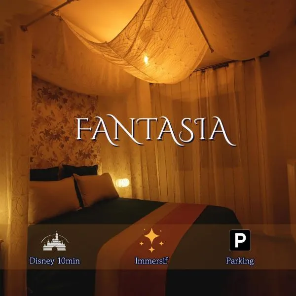 Fantasia - Cosy & Chic - 10min Disney - by Cosynousvoici, Hotel in Chessy