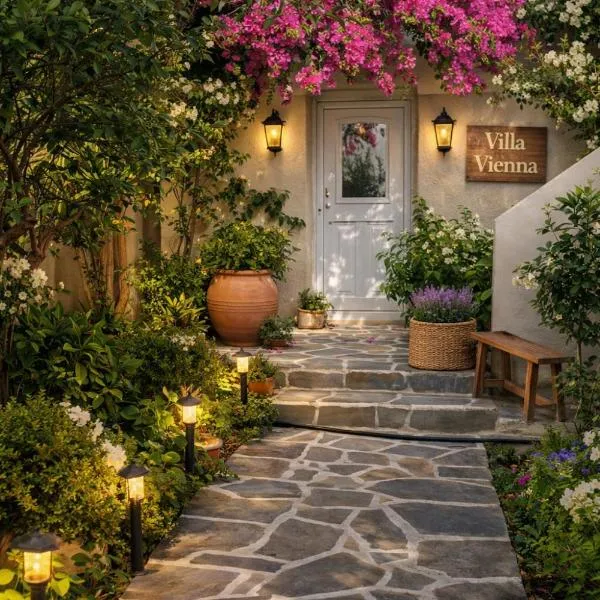 Villa Vienna Mountain Resort 15 Minutes from Sea, отель в городе Káto Viánnos