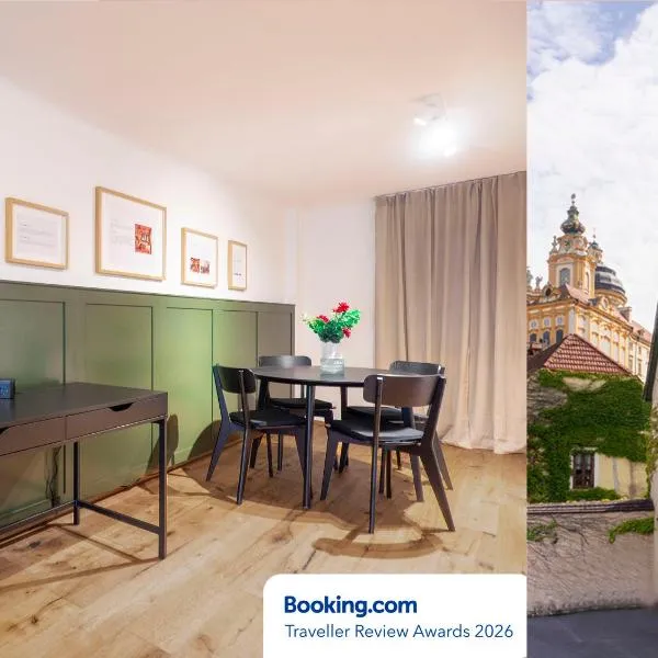 Natur, Kultur & Design - Apartment im Zentrum、メルクのホテル