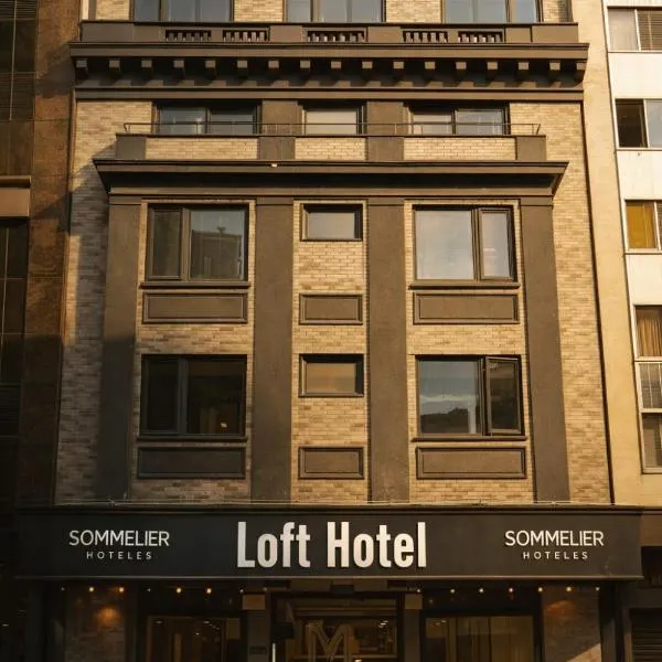 LOFT Hotel by Sommelier Hoteles, hotel Santiagóban