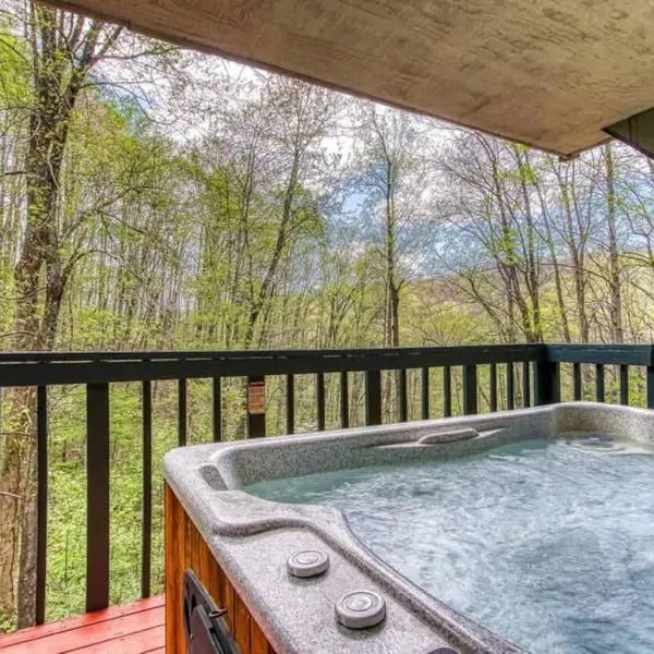 Woods Child Cabin by Beyond Expectation w Hot Tub, hotell sihtkohas Gatlinburg