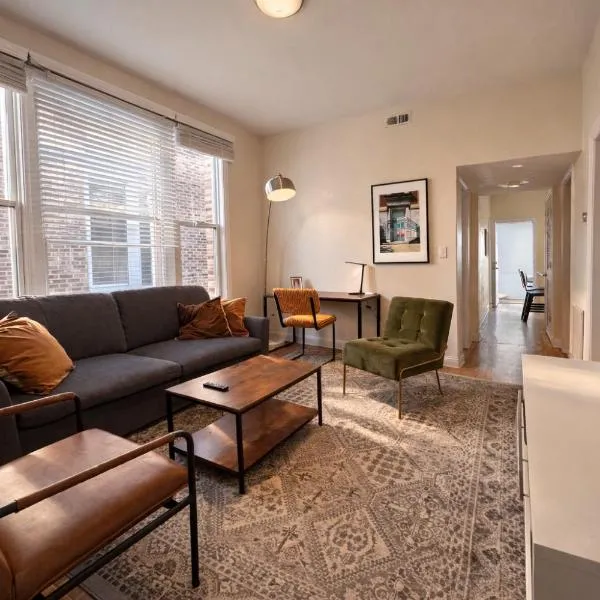 Flexhome Wicker Park - Stylish 2BR - Sleeps 6, מלון בשיקגו