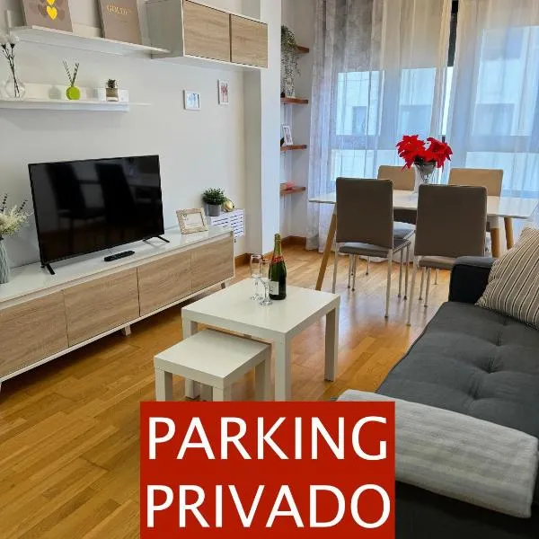 Apartamento en Gijón con garaje y wifi, хотел в Хихон