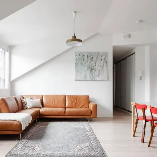 Modern Two-Bedroom Apartment with Sauna & Free Parking, hotell i Åbo (Turku)