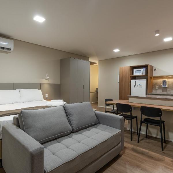VILLA BSB Studios modernos e confortáveis no Sudoeste próximo ao Parque da Cidade até 4 pessoas - Foto 3