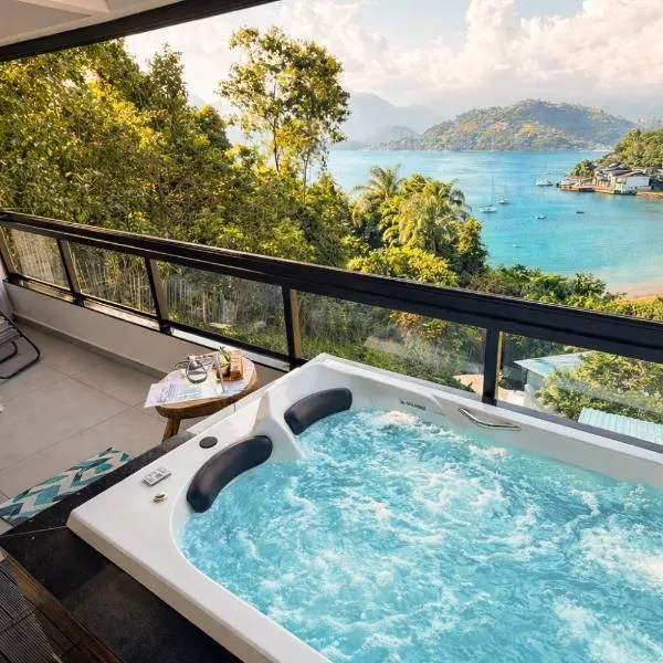 Loft Boutique Frente Mar com Hidromassagem e Vista Panorâmica, khách sạn ở Angra dos Reis