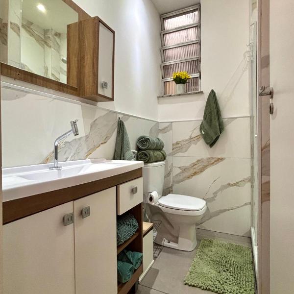 Apartamento studio moderno em Copacabana perto da praia, metrô e bares - Foto 3