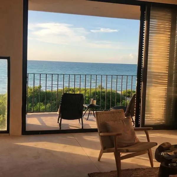 Kuka Casa de playa Linda villa al frente del mar, hotel in Sisal