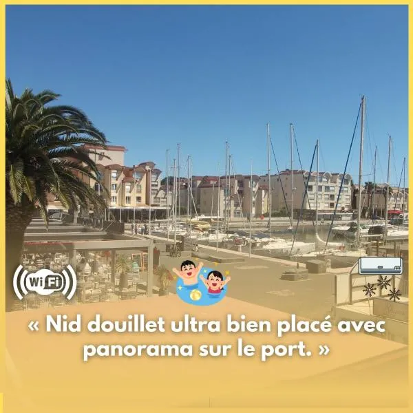 Perle méditerranéenne au coeur du port de Gruissan โรงแรมในกรุยซ็อง