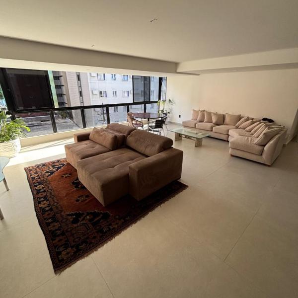 Apartamento de 250m2 amplo e luxuoso com Vista mar e 4 quartos - Foto 3