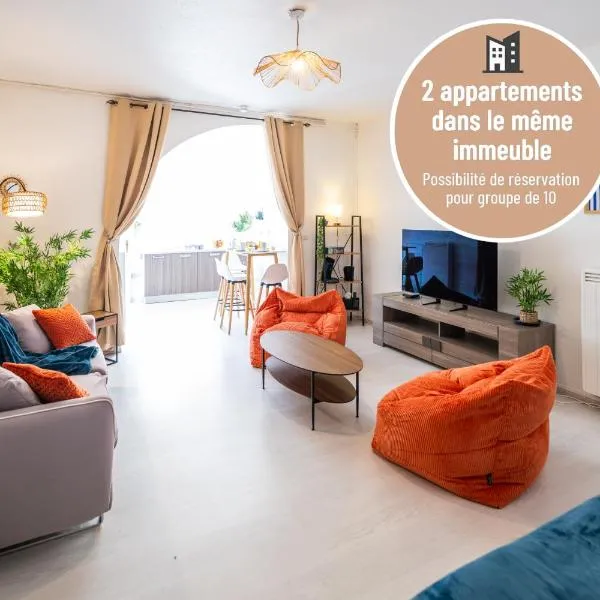 L'Océane - Parking gratuit - Netflix - Centre ville - 44 m2 – hotel w mieście Guebwiller