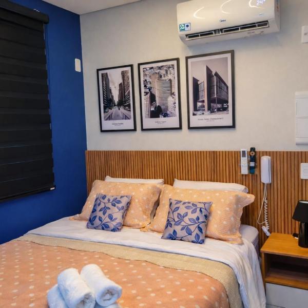 Studio moderno Wi-Fi rápido Próximo ao Metrô Check-in 24hs