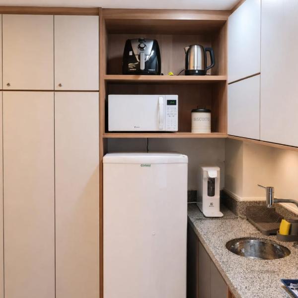 Studio moderno Wi-Fi rápido Próximo ao Metrô Check-in 24hs - Foto 4