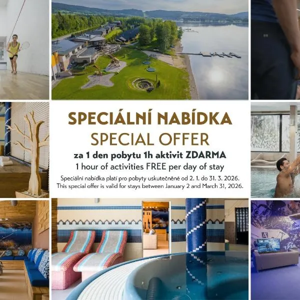 Viesnīca Amenity Hotel & Resort Lipno pilsētā Lipno pie Vltavas