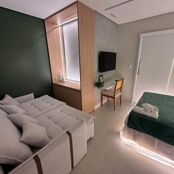 Apartamento com suíte e sala com ar-condicionado - Foto 5