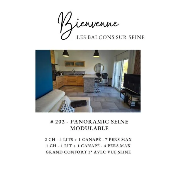 버넌에 위치한 호텔 Balcons sur Seine - Vernon Giverny