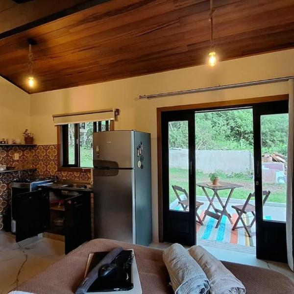 Studio aconchegante, acabamento alto padrão