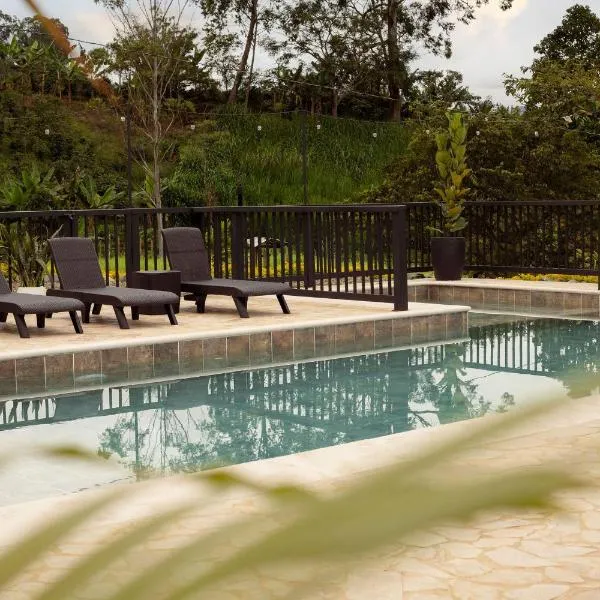 Cabaña Solara: Jardin'de bir otel