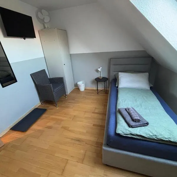 Einzelzimmer-Bad, Kühlschrank-TV-15, hotel en Meine