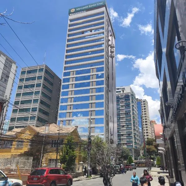 Departamento de lujo 2D Av Arce, hotel a La Paz