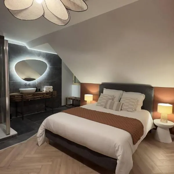 La Tour en Seine: Les Authieux-sur-le-Port-Saint-Ouen şehrinde bir otel