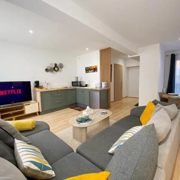 Appartement moderne au centre de dieppe, hotel v destinaci Dieppe