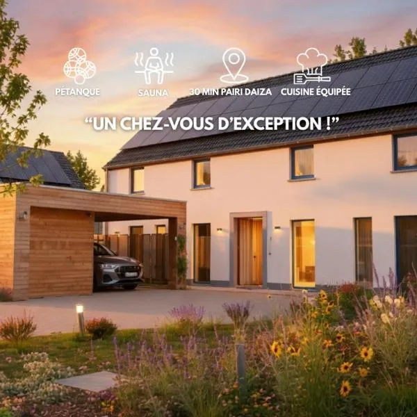 Villa Jeanne Dusschaut, hotel en Flobecq