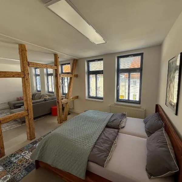 Premium Wohnung im Zentrum mit 2 Schlafzimmern, готель у місті Worbis