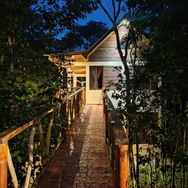 Eco Aldea kinich Ahau Calakmul, hotel en Xpujil