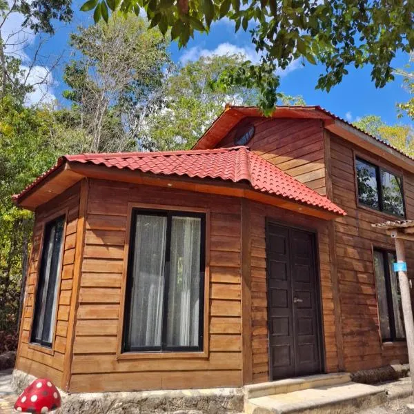 Eco Aldea kinich Ahau Calakmul, hotel v destinácii Xpujil