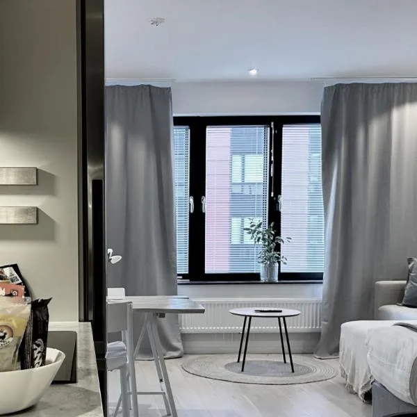 Nice Växjö City Stay In Arenastaden Vida Arena、ベクショーのホテル