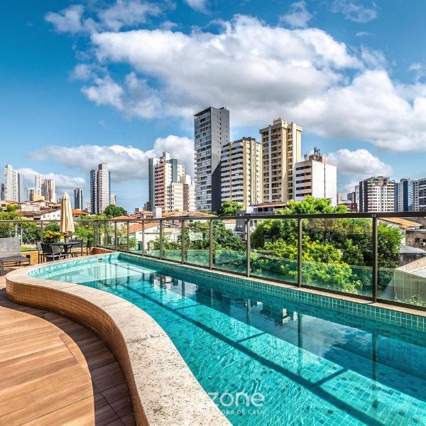 Estúdio em Cond. c/ Piscina e Academia FTW1106