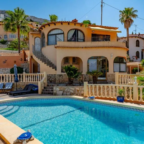 Villa Apartment with Private Pool and Ifach View - Maryvilla Calp – hotel w mieście Calpe