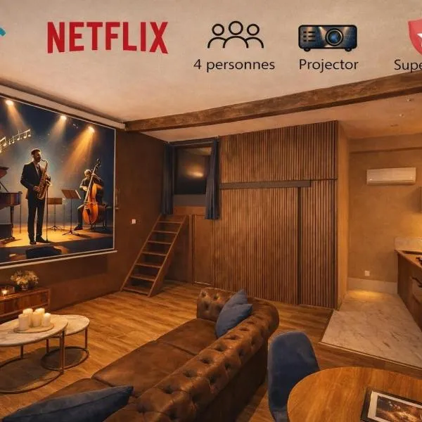 Blue Note - Le Jazz au cœur de Vienne - Videoprojecteur - Hypercentre - France, hotell Viennes