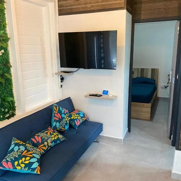 Gîte T2 cosy indépendant tout confort, hotelli kohteessa Vieux-Fort