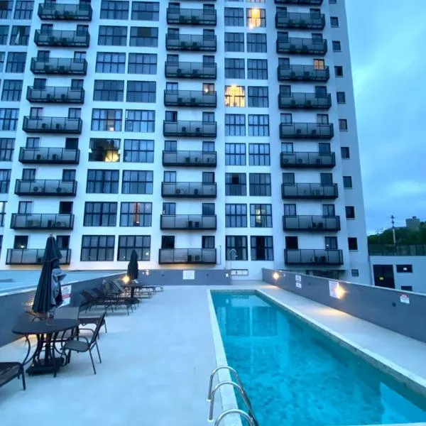 Apartamento com garagem 500 metros da Proeb, hotel sa Blumenau